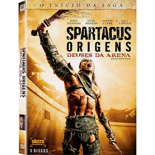 Coleção Spartacus Origens: Deuses da Arena (3 DVDs)