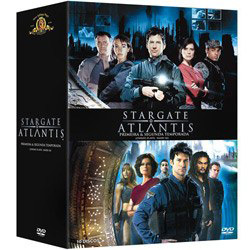 Coleção Stargate Atlantis - 1ª e 2ª Temporadas (10 DVDs)