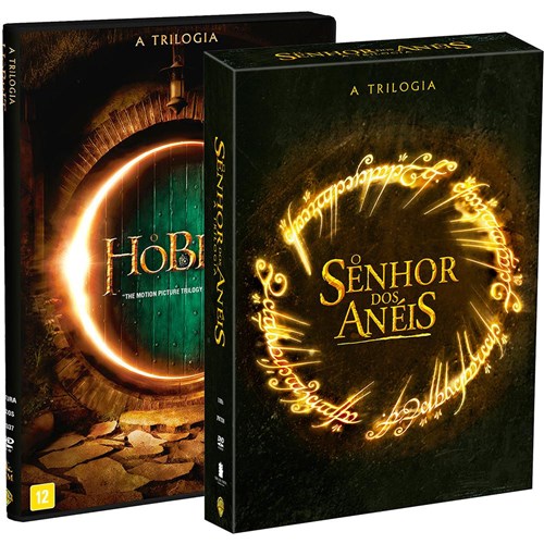 Tudo sobre 'Coleção Trilogia O Senhor Dos Anéis (3 Discos) + DVD Hobbit Trilogia'