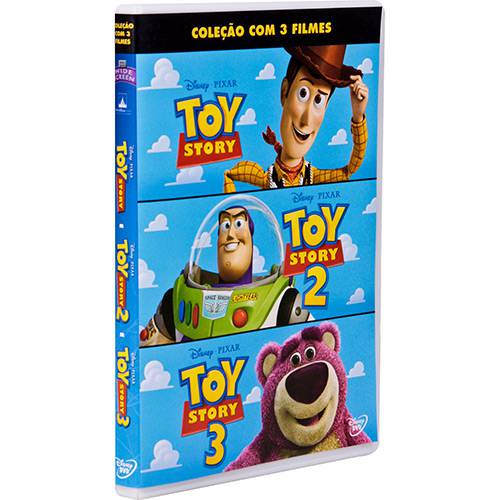 Coleção Trilogia Toy Story (3 DVDs)