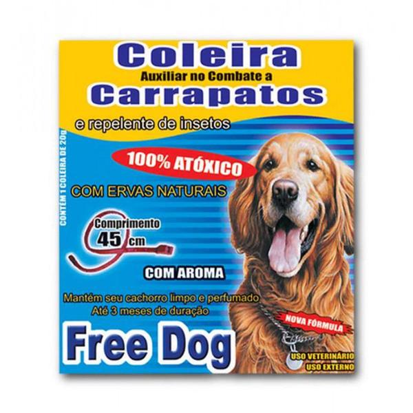Coleira Anticarrapatos Cães - Freedog