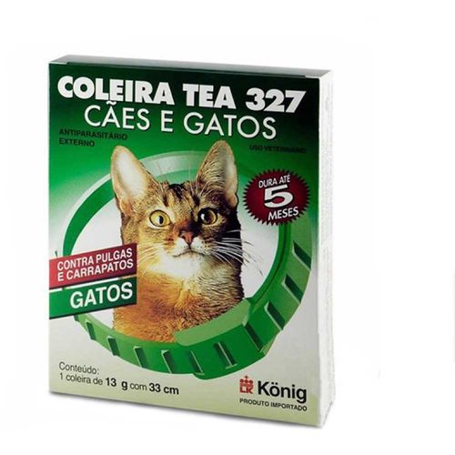 Coleira Antipulgas para Gatos Tea Konig