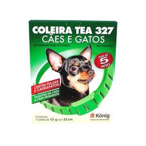Coleira Antipulgas Tea Cães Filhotes 33 Cm