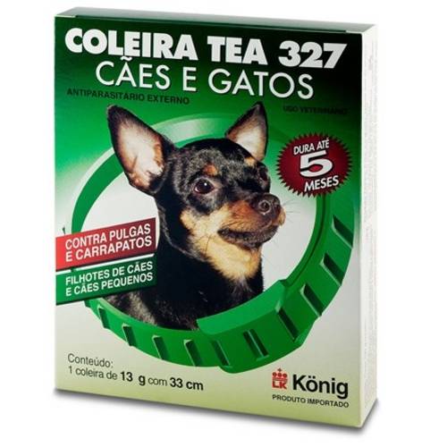 Coleira Tea 327 Cão 13 G Konig