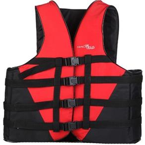 Colete Coast 80 Kg Nautika - Preto-Vermelho