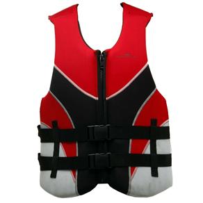 Colete Nautika Ventura 70/80Kg - Preto/Vermelho