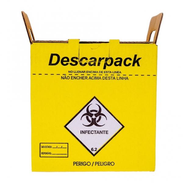 Coletor de Material Perfurocortante - Descarpack 3L