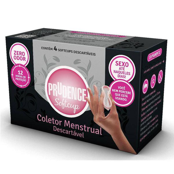 Coletor Menstrual Softcup Prudence 4 Unidades