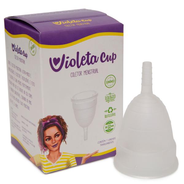 Coletor Menstrual Tipo B (-30 Anos ou Sem Filhos) Violeta Cup - Cuidados Íntimos