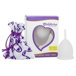 Coletor Menstrual Violeta Cup Tipo A Transparente