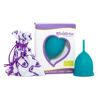 Coletor Menstrual Violeta Cup - Verde Tipo B 1 Un