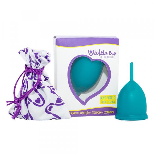 Coletor Menstrual Violeta Cup - Verde Tipo B