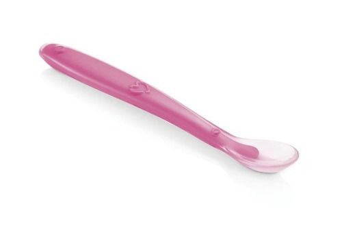 Colher Silicone 1 Pc Rosa - Multikids Baby