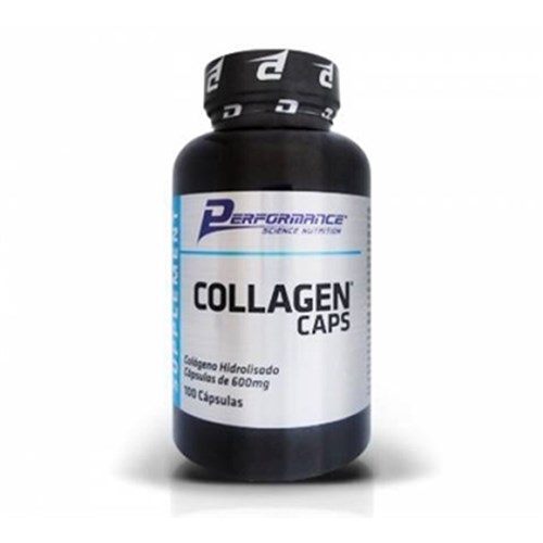 Collagen 600mg - Colágeno Hidrolisado (100 Caps) - Performance