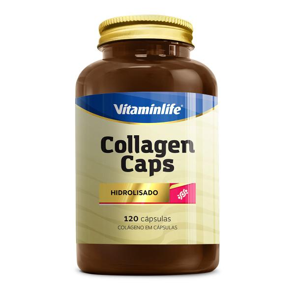 Collagen Caps - Colágeno 120 Cápsulas - Vitaminlife