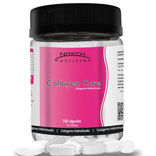 Tudo sobre 'Collagen Care - 330mg - 100 Cápsulas - Nitech Nutrition'