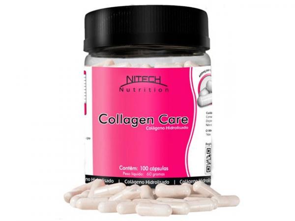 Collagen Care 100 Cápsulas - Nitech Nutrition