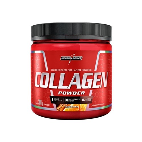 Collagen Powder Integralmedica 300G - Tangerina