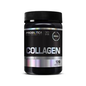 Collagen + Vitamina C - 120 Cápsulas - Probiótica - 120 Cápsulas