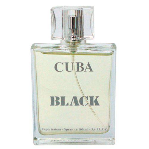 Colonia Cuba Masc 100ml Cuba Black Azzar