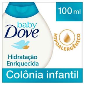 Colônia Dove Baby Hidratação Enriquecida 100Ml