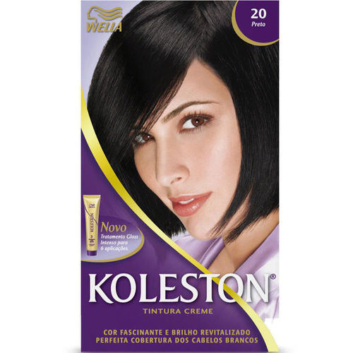 Coloração Kit 20 Preto Koleston - Wella
