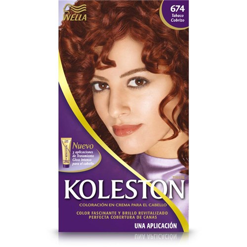 Tudo sobre 'Coloração Koleston Kit 674 Chocolate Acobreado - Wella'