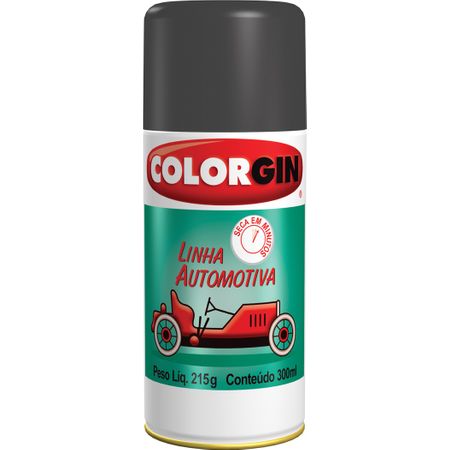 Tudo sobre 'Colorgin Automotivo Spray 400 Ml Grafite'