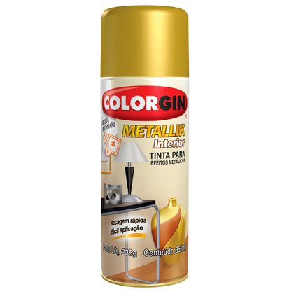 Colorgin Metallik Interior Spray 350ml Ouro