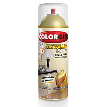 Colorgin Metallik Interior Spray 350ml Verniz Incolor Brilhante 350 Ml
