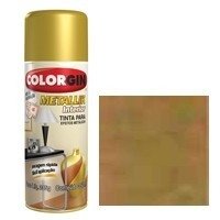 → Colorgin Spray Metallik Dourado 57 350Ml