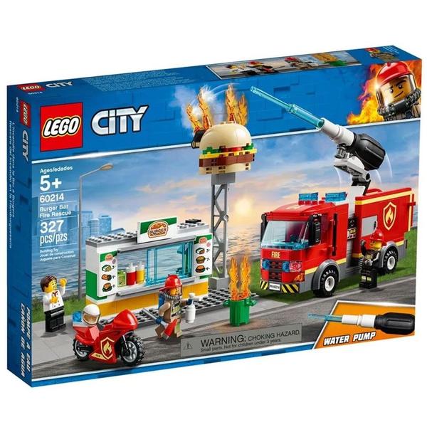 Combate ao Fogo no Bar de Hambúrgueres - 60214 - LEGO