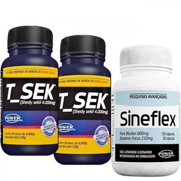 Combo 1 Sineflex + 2 T-sek - Power Supplements