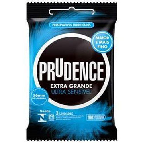 Combo - 24 Preservativos Prudence Extra Grande Ultra Sensivel