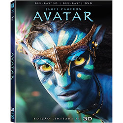 Combo Avatar - Edição Limitada: Blu-ray 3D/2D+DVD (2 Discos)