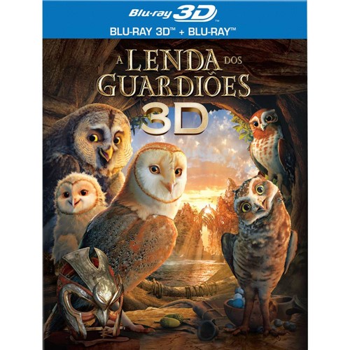 Combo Blu-Ray a Lenda dos Guardiões (Blu-Ray 3D + Blu-Ray)