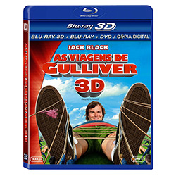 Tudo sobre 'Combo Blu-ray 3D + Blu-ray + DVD as Viagens de Gulliver'