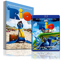 Combo Blu-ray Rio (Blu-ray + DVD/Cópia Digital) + Livro - Rio