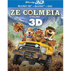 Combo Blu-Ray Zé Colméia - o Filme (Blu-Ray 3D + Blu-Ray + DVD)
