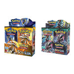 Combo Box Booster Pokemon Sol e Lua 1 + Sol e Lua 2