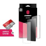 Combo Capa Transparente + Película de Vidro + Cartão de Memória 8gb Ultra Sandisk para Microsoft L