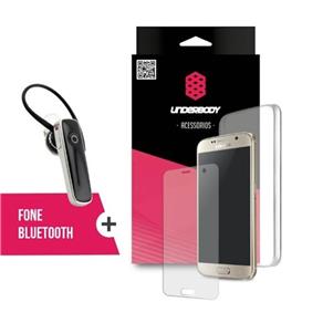 Tudo sobre 'Combo Capa Transparente + Película de Vidro + Fone de Ouvido Bluetooth Padrão para Samsung Galaxy J5'