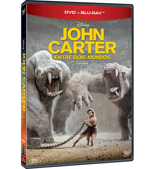 Combo John Carter: Entre Dois Mundos (DVD + Blu-ray)