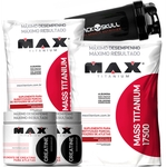 Combo Suplementos 2x Hiper Calorico Mass 17500 + 2x Creatina Max