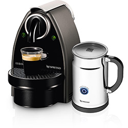 Tudo sobre 'Combo Nespresso Essenza Auto Titan + Aeroccino'