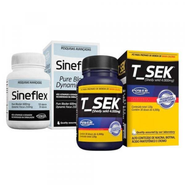 Combo Sineflex e T-sek - Power Supplements