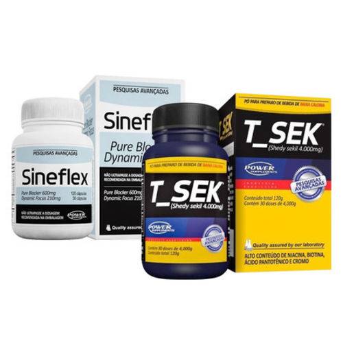 Tudo sobre 'Combo Sineflex + T-Sek - Power Supplements'
