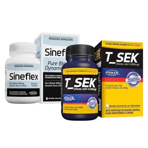 Combo Sineflex + T-Sek - Power Supplements