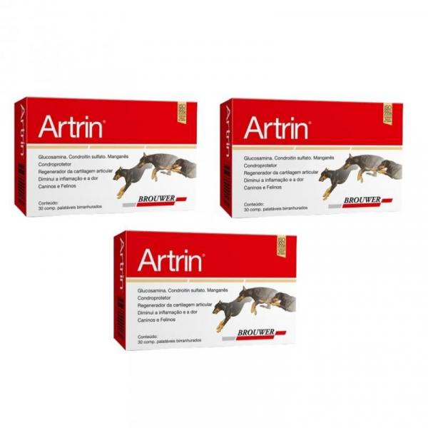 Combo 3 Unidades Artrin (30 Comprimidos) - Brouwer