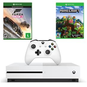 Combo Xbox One 500Gb + Forza Horizon 3 + Minecraft Explorers Pack
